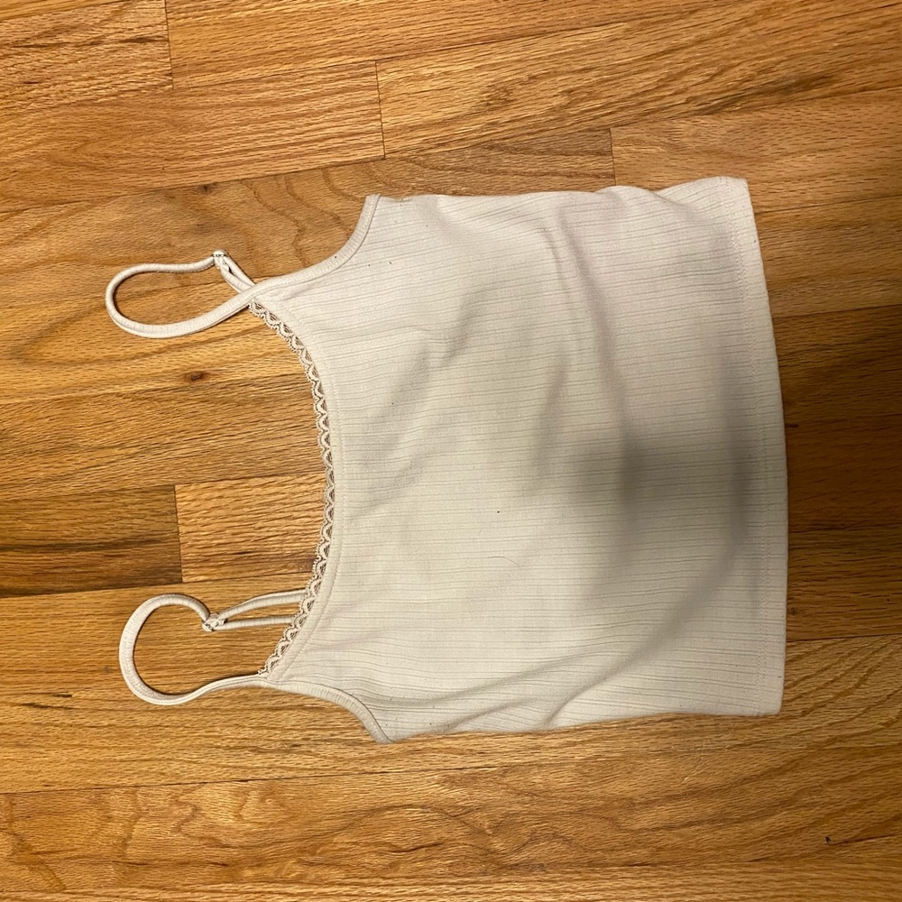 forever 21 white tank